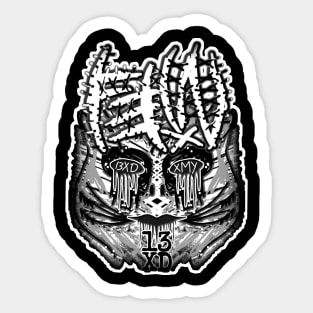 13XD XMY ''FE!N'' (FACE) Sticker